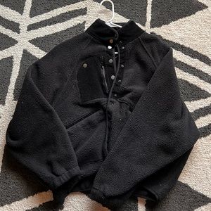 Free people hit the slopes fleece jacket look alike